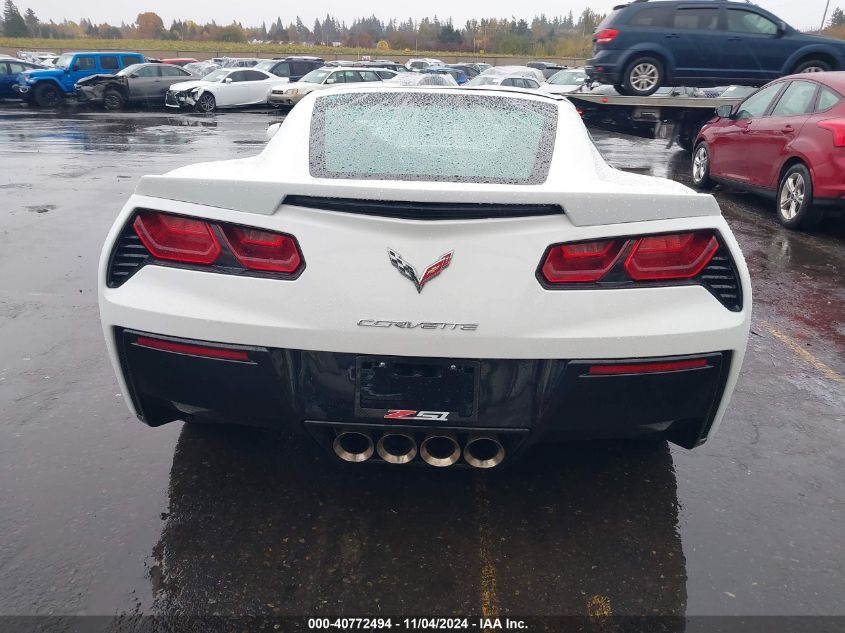 2016 Chevrolet Corvette Stingray Z51 VIN: 1G1YM2D72G5104490 Lot: 40772494