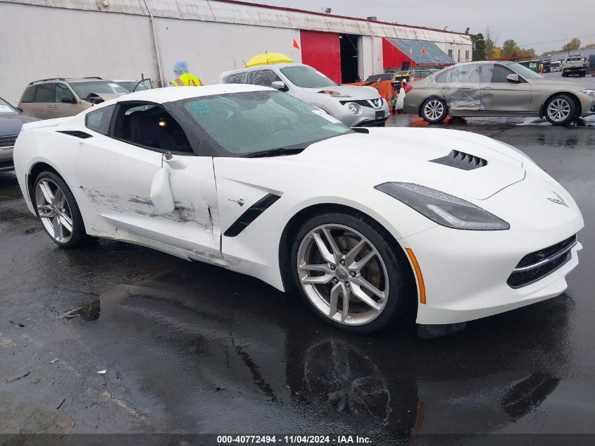 2016 Chevrolet Corvette Stingray Z51 VIN: 1G1YM2D72G5104490 Lot: 40772494