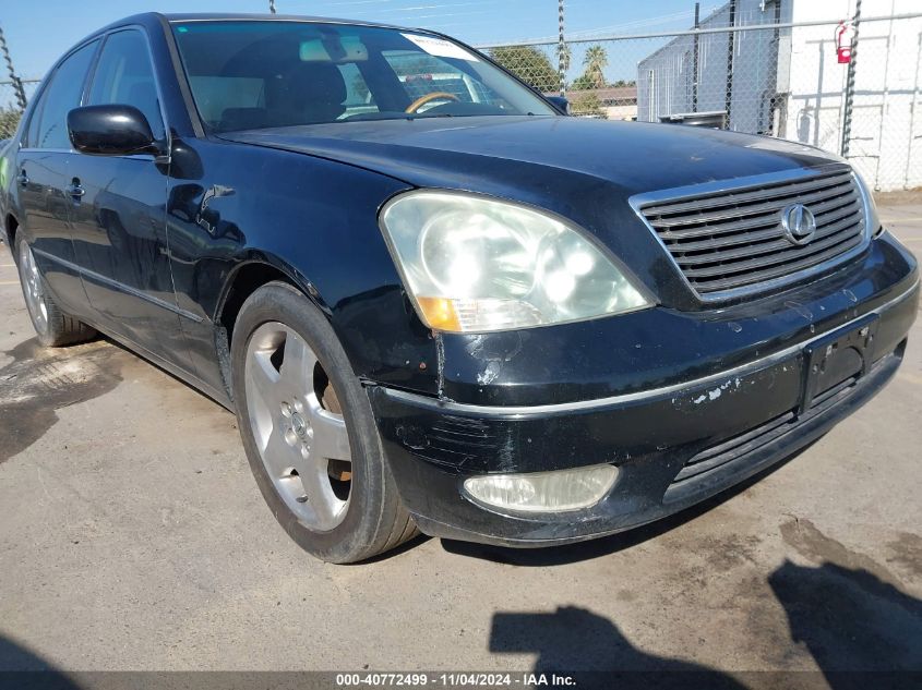 2001 Lexus Ls 430 VIN: JTHBN30F910024149 Lot: 40772499