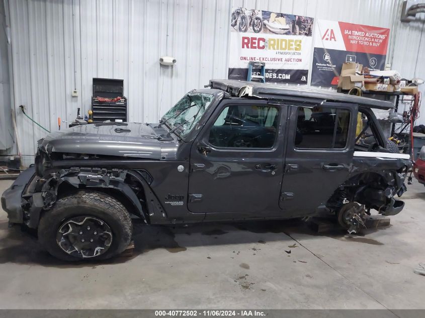 2021 Jeep Wrangler Unlimited Sport S 4X4 VIN: 1C4HJXDN6MW724339 Lot: 40772502