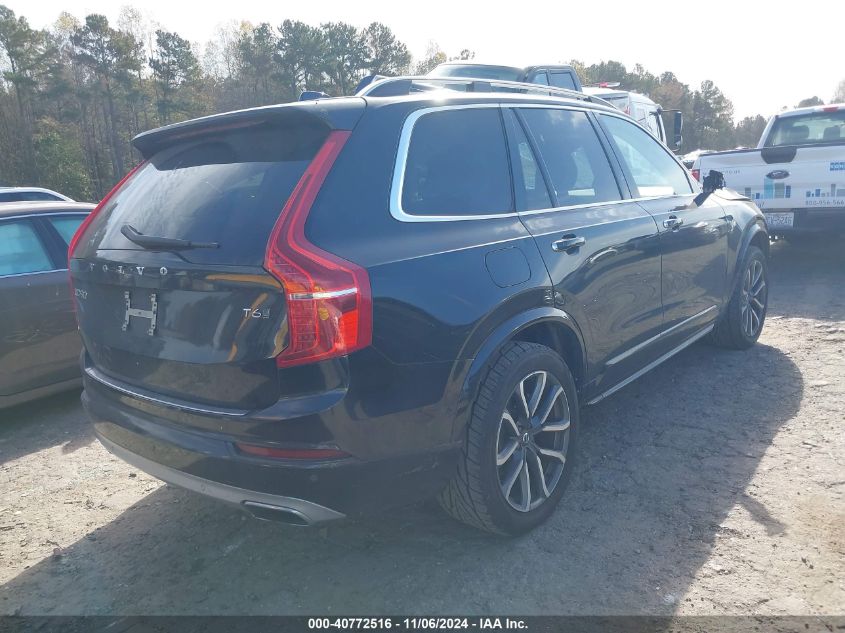 VIN YV4A22PK9J1210414 2018 Volvo XC90, T6 Momentum no.4