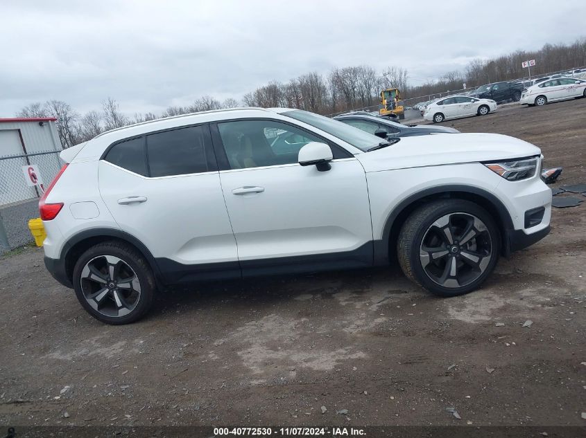 2019 Volvo Xc40 T5 Inscription VIN: YV4162UL5K2074005 Lot: 40772530