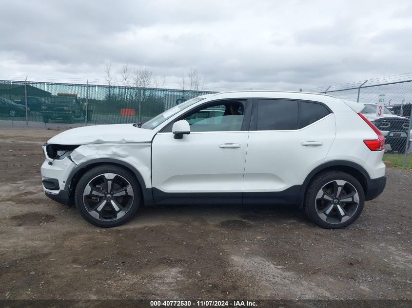 2019 Volvo Xc40 T5 Inscription VIN: YV4162UL5K2074005 Lot: 40772530