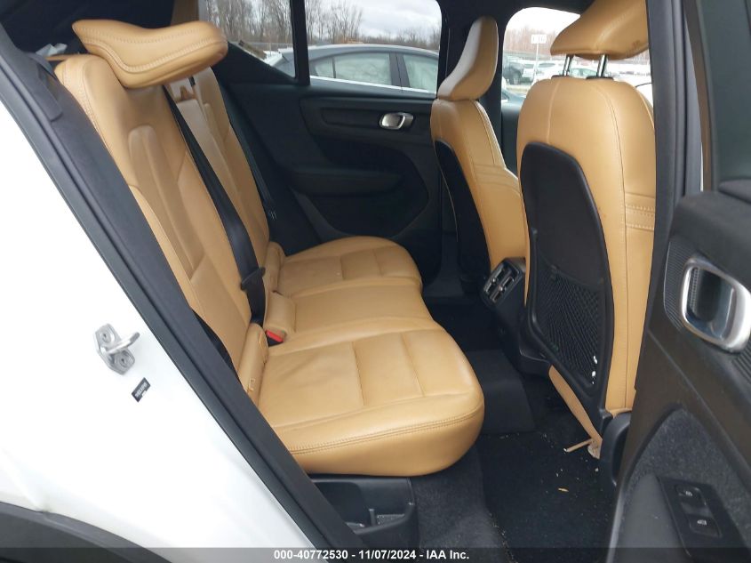 2019 Volvo Xc40 T5 Inscription VIN: YV4162UL5K2074005 Lot: 40772530