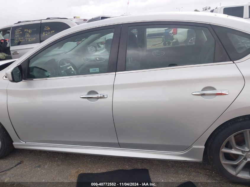 2013 Nissan Sentra Sr VIN: 3N1AB7AP5DL714186 Lot: 40772552