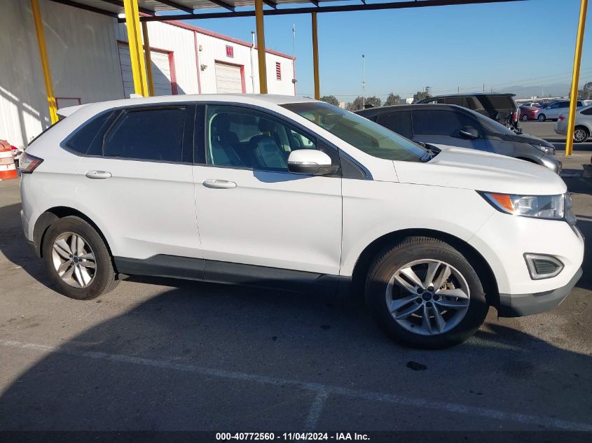 2017 Ford Edge Sel VIN: 2FMPK3J92HBB44341 Lot: 40772560