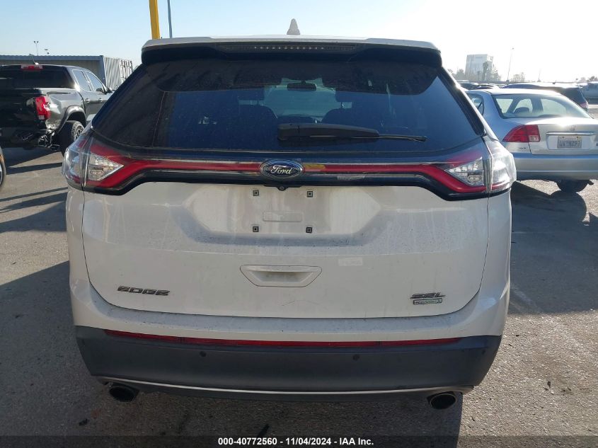 2017 Ford Edge Sel VIN: 2FMPK3J92HBB44341 Lot: 40772560