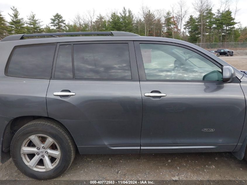 2010 Toyota Highlander Base V6 VIN: 5TDBK3EH0AS029161 Lot: 40772583