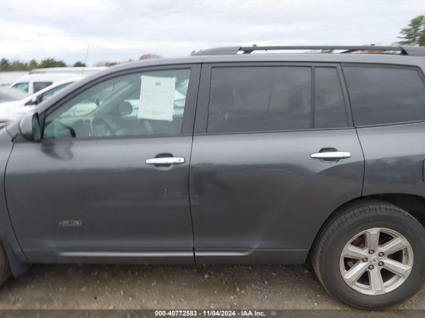 2010 Toyota Highlander Base V6 VIN: 5TDBK3EH0AS029161 Lot: 40772583