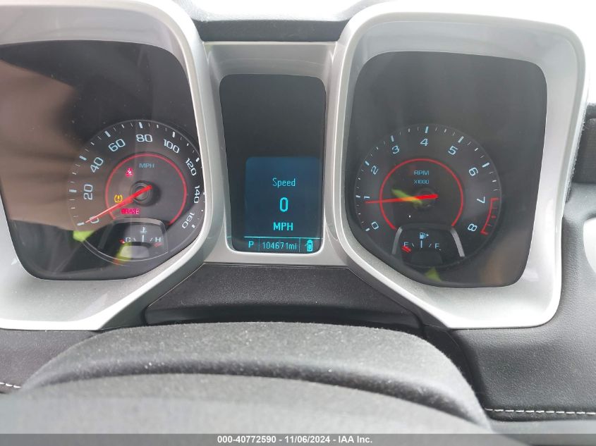 2014 CHEVROLET CAMARO VIN: 2G1FB1E35E9284454