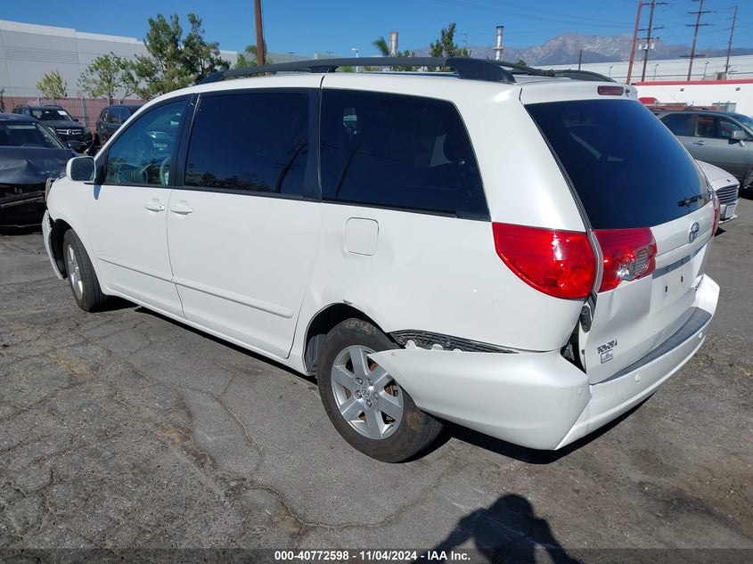 2009 TOYOTA SIENNA VIN: 5TDZK22C49S280195