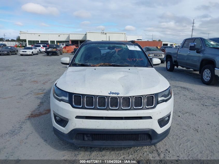 2018 Jeep Compass Latitude Fwd VIN: 3C4NJCBB6JT228768 Lot: 40772611