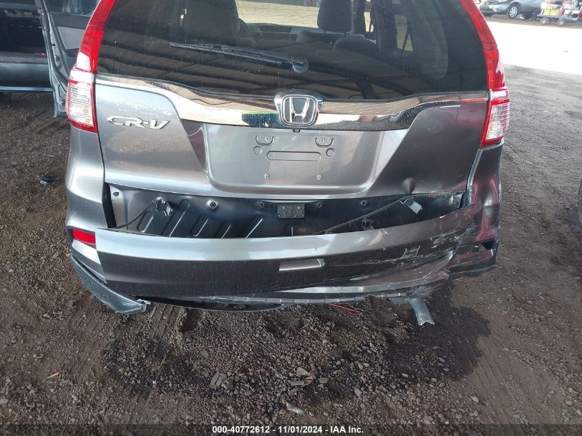 2015 Honda Cr-V Ex VIN: 2HKRM3H5XFH535751 Lot: 40772612