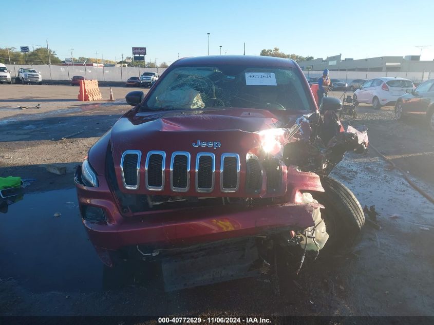 2014 Jeep Cherokee Sport VIN: 1C4PJLAB4EW302862 Lot: 40772629