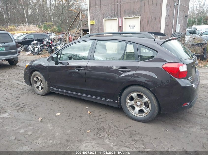 2013 Subaru Impreza 2.0I Sport Premium VIN: JF1GPAL60D2853935 Lot: 40772635