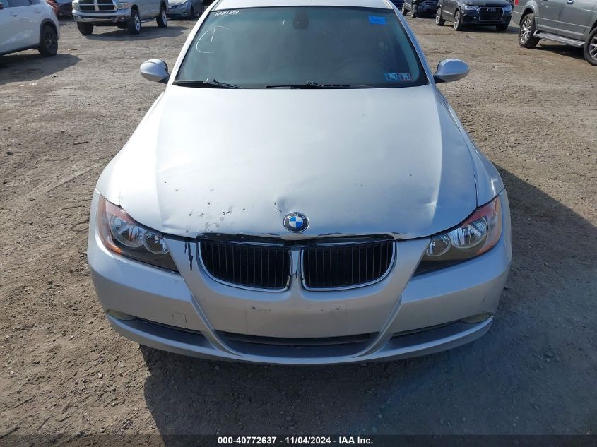 2006 BMW 325I VIN: WBAVB13536KR57701 Lot: 40772637