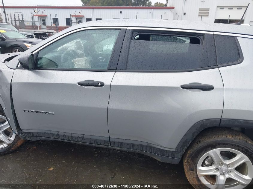 2024 Jeep Compass Sport 4X4 VIN: 3C4NJDAN0RT575669 Lot: 40772638