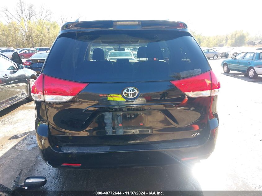 2013 Toyota Sienna Xle V6 8 Passenger VIN: 5TDYK3DC4DS327359 Lot: 40772644