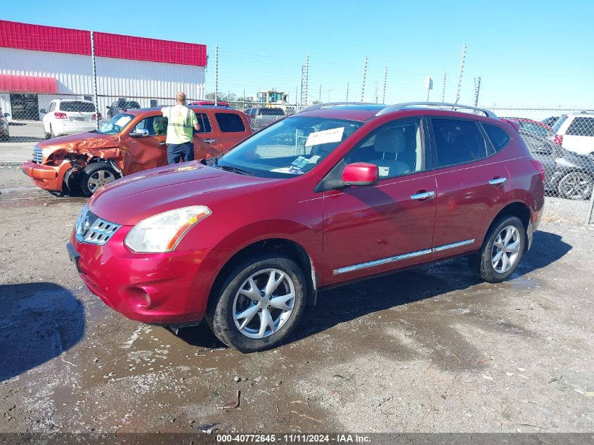 2011 Nissan Rogue Sv VIN: JN8AS5MT0BW185901 Lot: 40772645