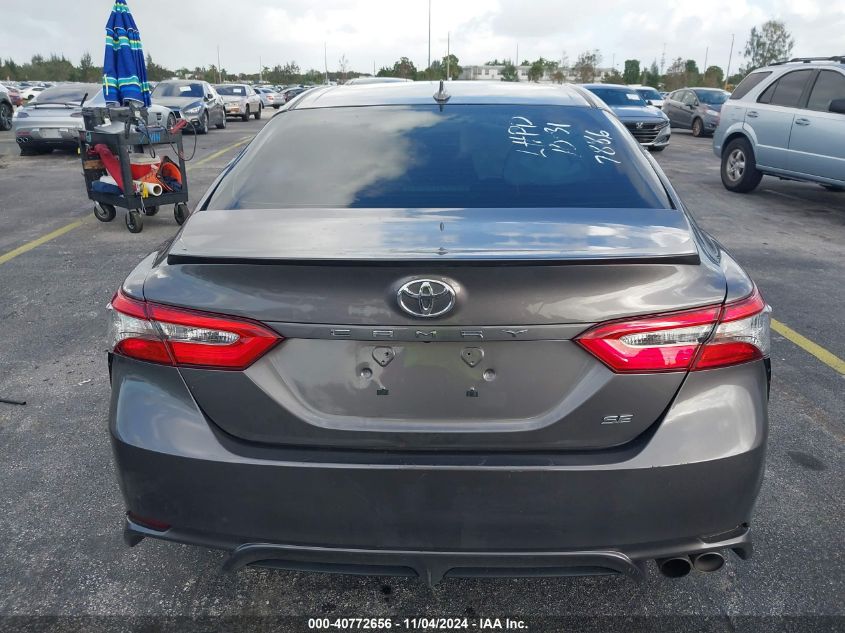 2019 Toyota Camry Se VIN: 4T1B11HK1KU187886 Lot: 40772656