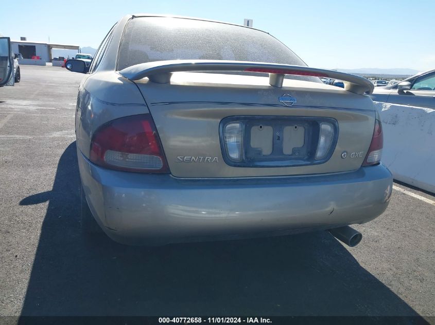 2002 Nissan Sentra Gxe VIN: 3N1CB51D72L614509 Lot: 40772658