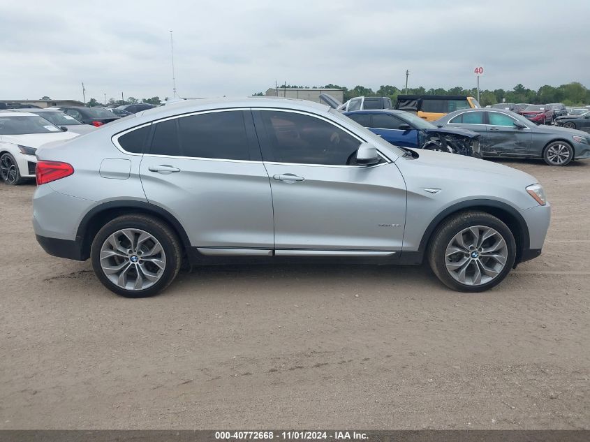 2018 BMW X4 xDrive28I VIN: 5UXXW3C50J0T82875 Lot: 40772668