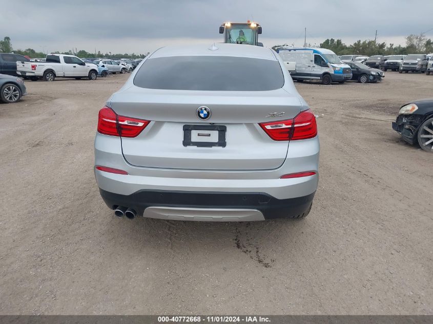 2018 BMW X4 xDrive28I VIN: 5UXXW3C50J0T82875 Lot: 40772668