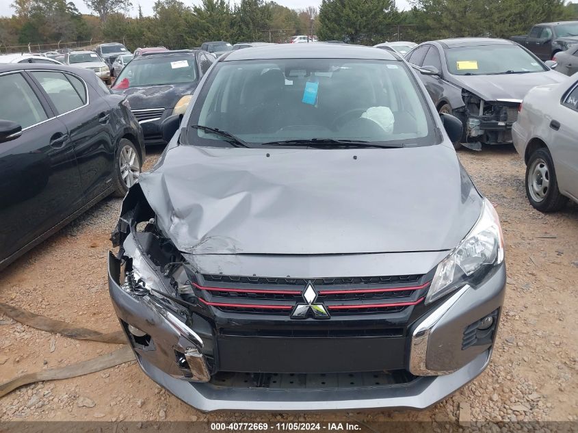 2022 Mitsubishi Mirage Black Edition/Se VIN: ML32AWHJ2NH006254 Lot: 40772669