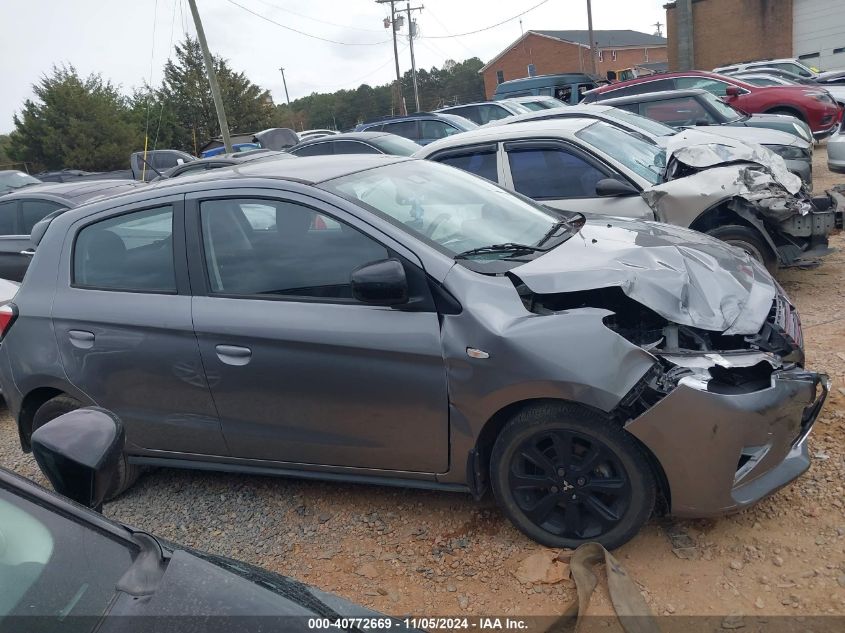 2022 Mitsubishi Mirage Black Edition/Se VIN: ML32AWHJ2NH006254 Lot: 40772669