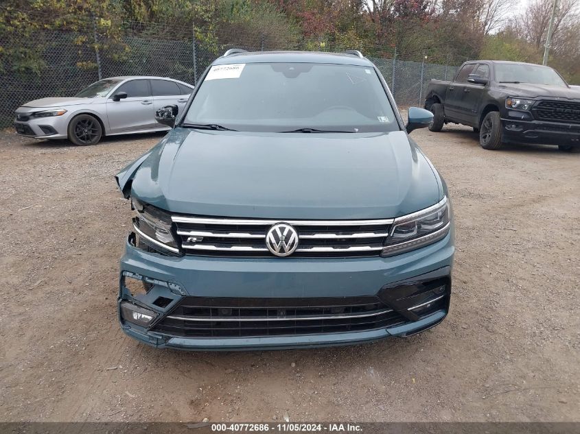 2021 Volkswagen Tiguan 2.0T Sel Premium R-Line VIN: 3VV4B7AX1MM125738 Lot: 40772686