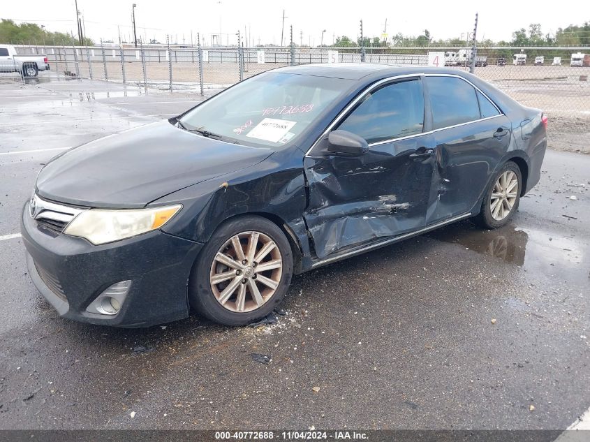 2012 Toyota Camry Xle V6 VIN: 4T1BK1FK8CU010852 Lot: 40772688