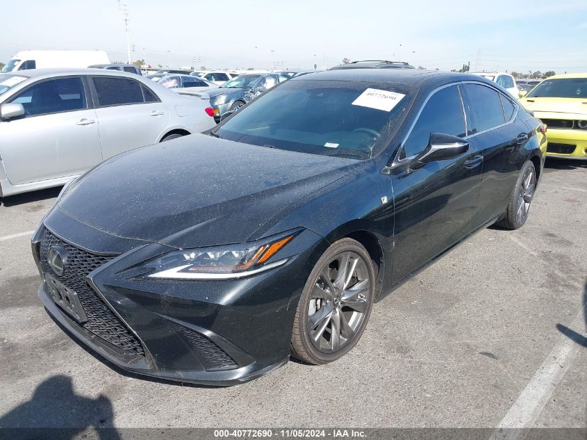 VIN 58AG11D16MU001614 2021 Lexus ES 250, F Sport no.2