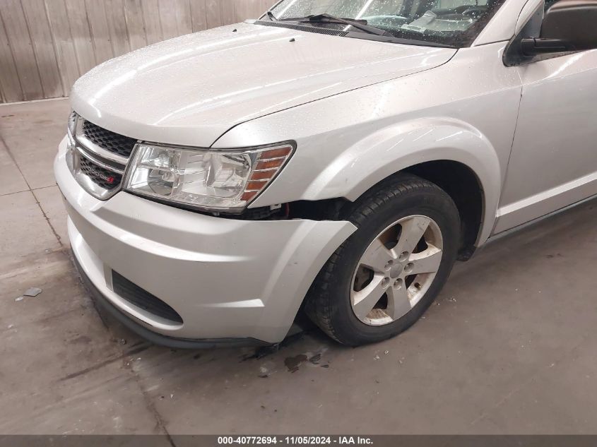 2013 Dodge Journey American Value Pkg VIN: 3C4PDCAB0DT595168 Lot: 40772694