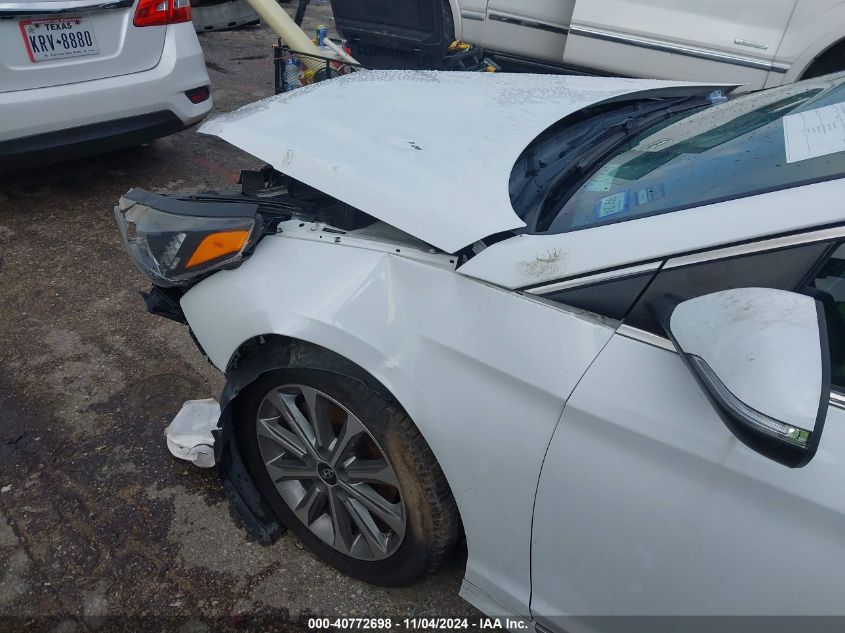 2017 Hyundai Sonata Limited VIN: 5NPE34AF6HH548073 Lot: 40772698