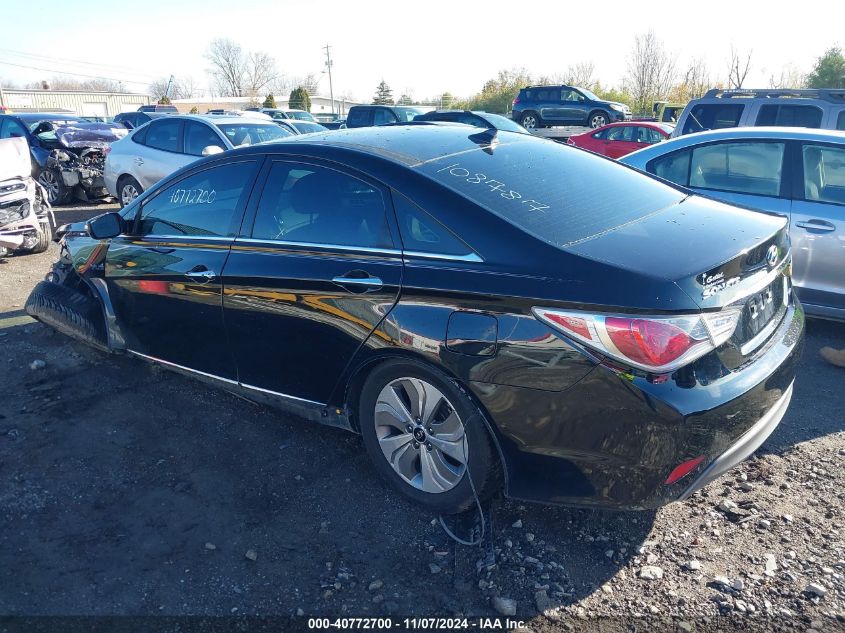 2014 Hyundai Sonata Hybrid Limited VIN: KMHEC4A48EA108787 Lot: 40772700