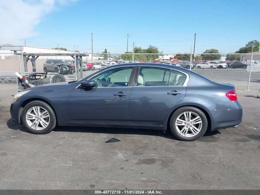 2011 Infiniti G37 Journey VIN: JN1CV6AP7BM304423 Lot: 40893674