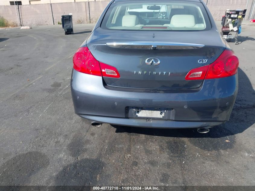 2011 Infiniti G37 Journey VIN: JN1CV6AP7BM304423 Lot: 40893674