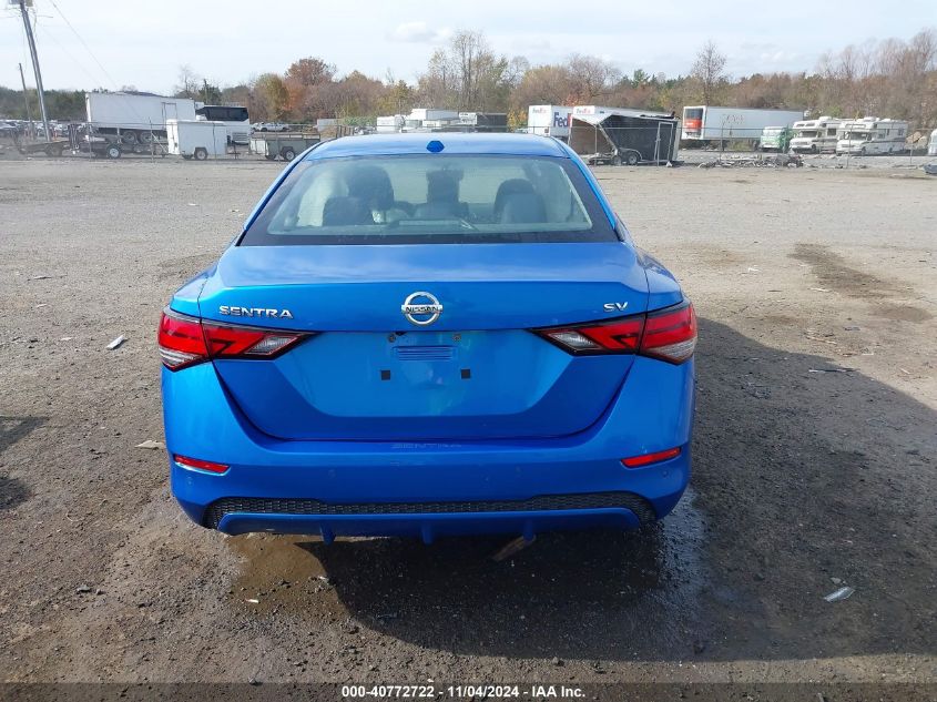 2020 Nissan Sentra Sv Xtronic Cvt VIN: 3N1AB8CV5LY275879 Lot: 40772722