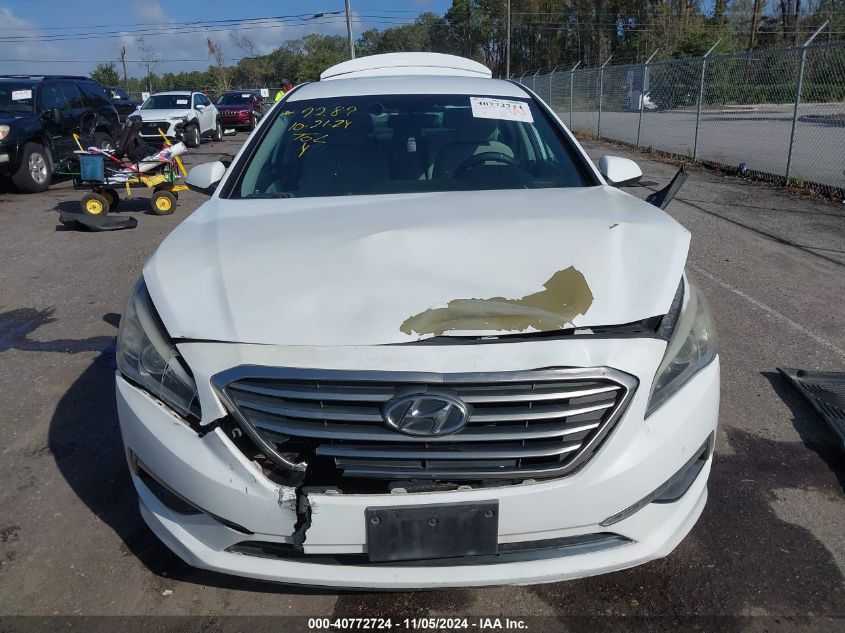 2015 HYUNDAI SONATA SE - 5NPE24AF0FH130401