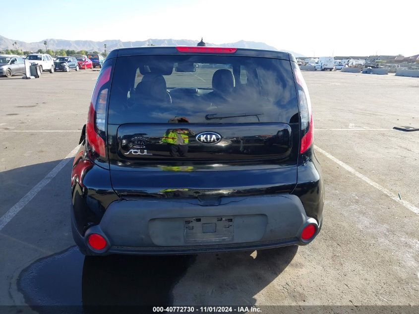 2016 Kia Soul VIN: KNDJN2A25G7309952 Lot: 40772730