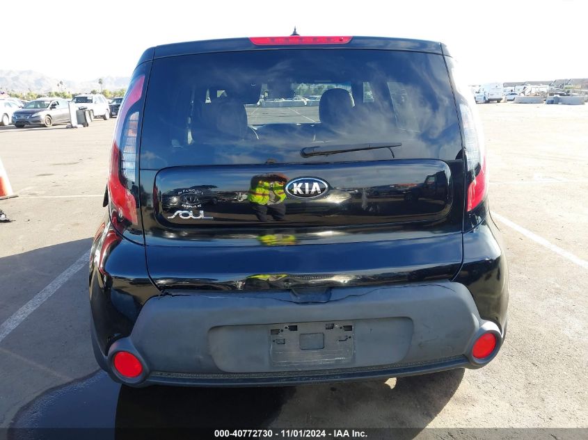 2016 Kia Soul VIN: KNDJN2A25G7309952 Lot: 40772730