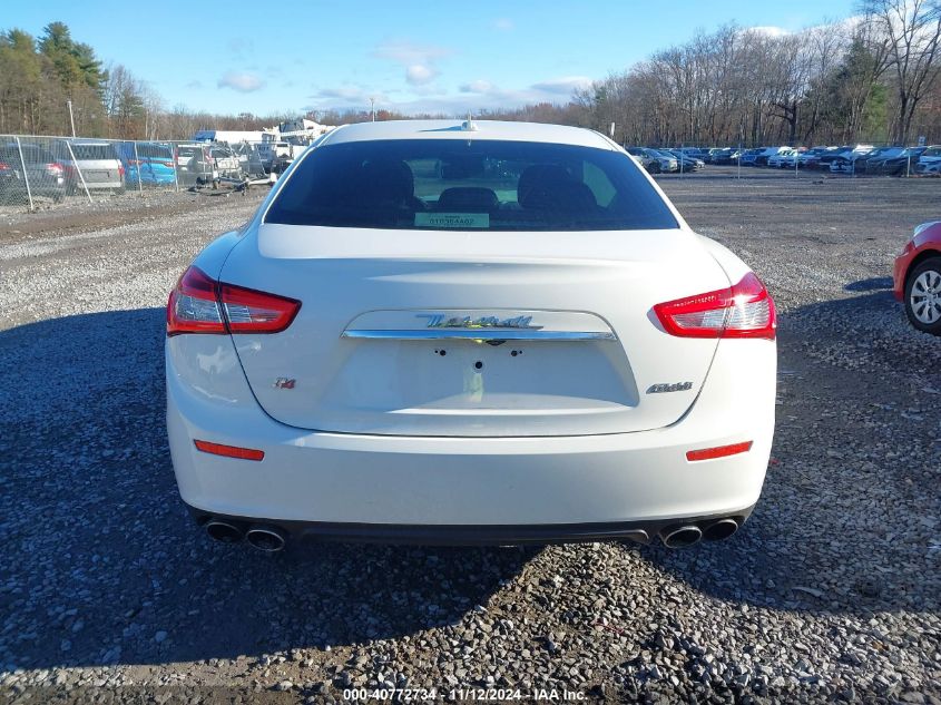 2015 Maserati Ghibli S Q4 VIN: ZAM57RTA6F1154334 Lot: 40772734