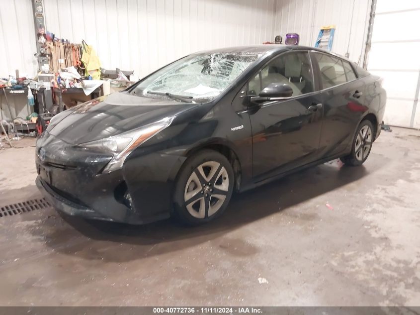 VIN JTDKARFU0G3505677 2016 Toyota Prius, Three Touring no.2