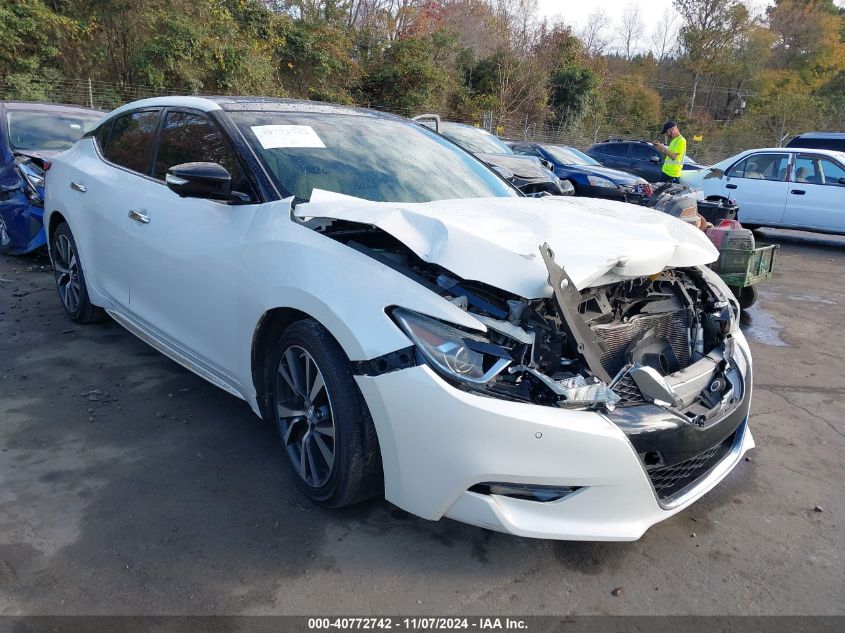 VIN 1N4AA6AP1GC401846 2016 Nissan Maxima, 3.5 Platinum no.1