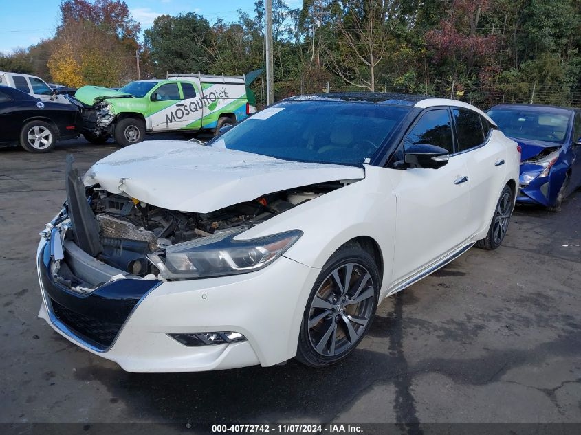 VIN 1N4AA6AP1GC401846 2016 Nissan Maxima, 3.5 Platinum no.2