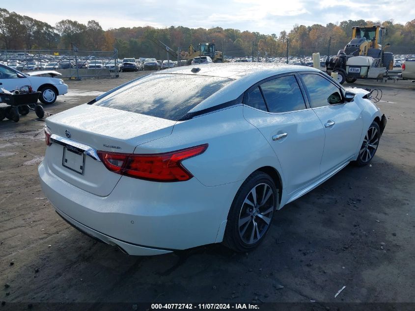 VIN 1N4AA6AP1GC401846 2016 Nissan Maxima, 3.5 Platinum no.4