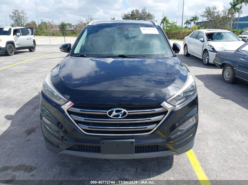 2016 Hyundai Tucson Limited/Sport And Eco/Se VIN: KM8J3CA26GU185781 Lot: 40772744