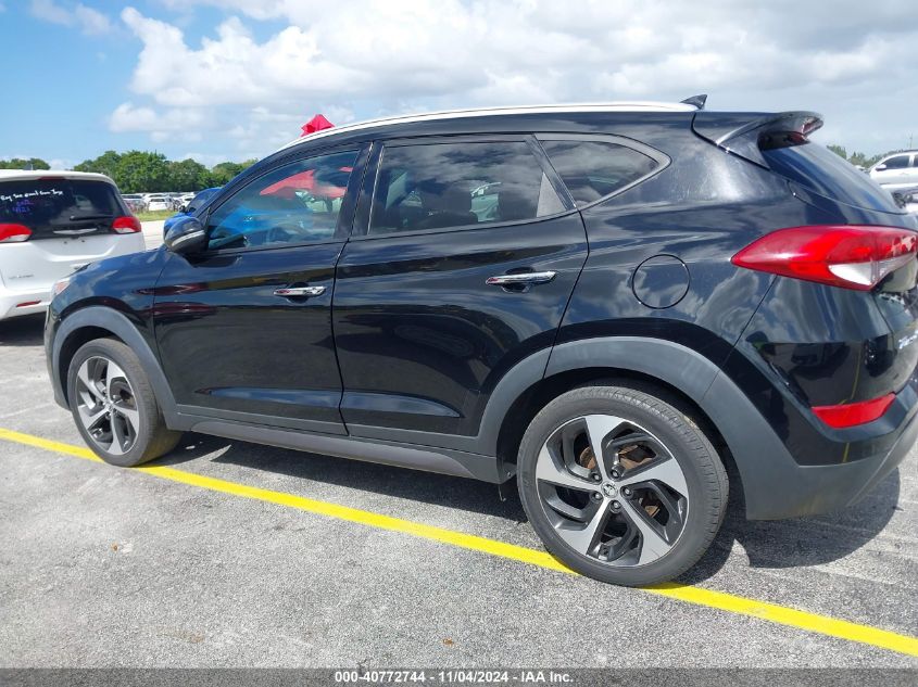2016 Hyundai Tucson Limited/Sport And Eco/Se VIN: KM8J3CA26GU185781 Lot: 40772744