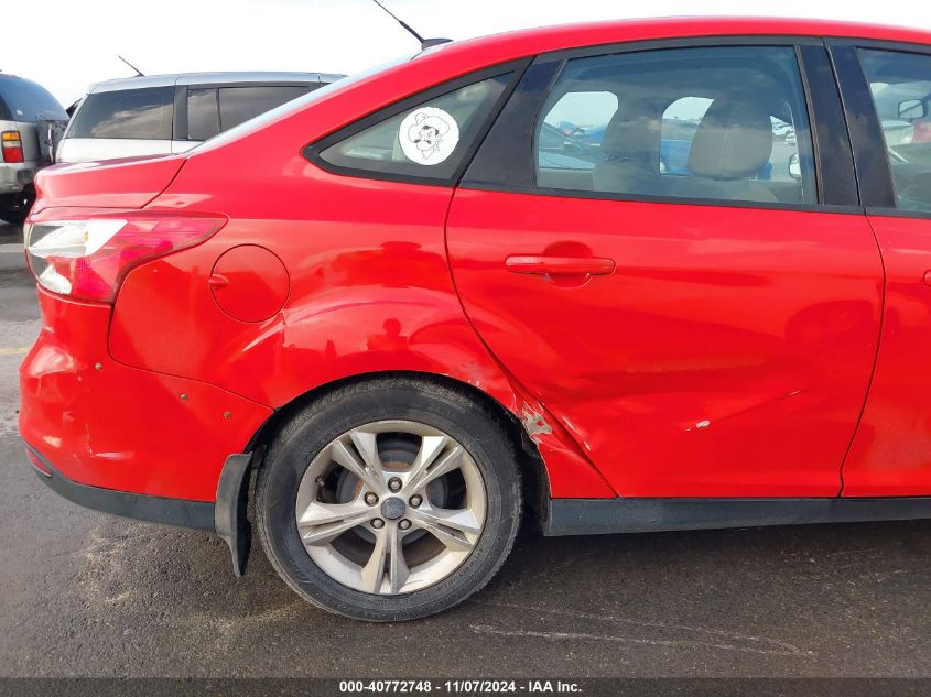 2014 Ford Focus Se VIN: 1FADP3F28EL183974 Lot: 40772748