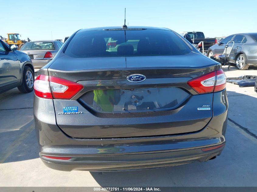 2015 FORD FUSION SE - 3FA6P0HD5FR113292